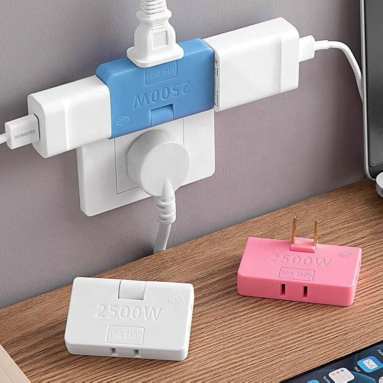 Adaptador Rotable de Corriente 3 en 1