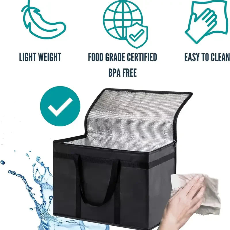 Cava termica tipo bolso de gran capacidad