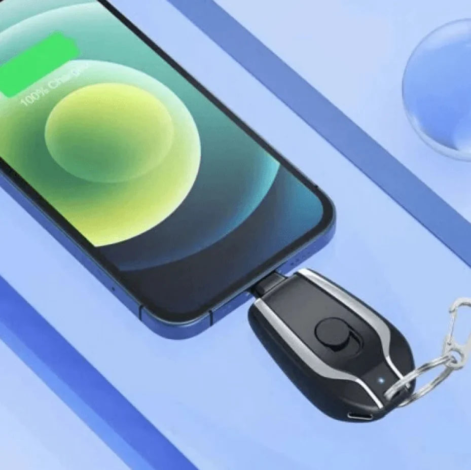 Llavero cargador portatil para Android tipo c
