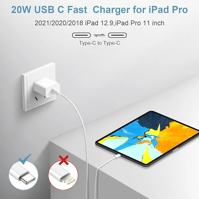 Cargador rapido plegable de 20 W para Iphone