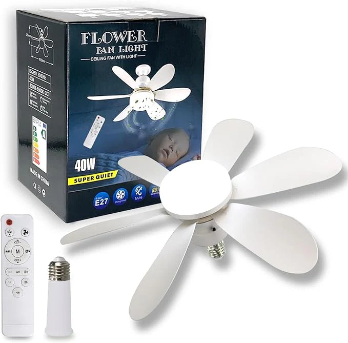Ventilador de Luz con Control Remoto