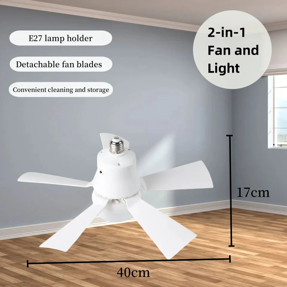 Ventilador de Luz con Control Remoto