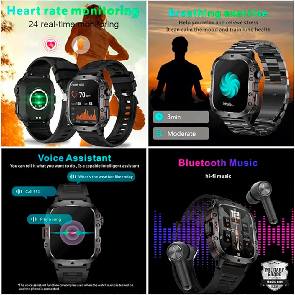 Reloj inteligente para hombres