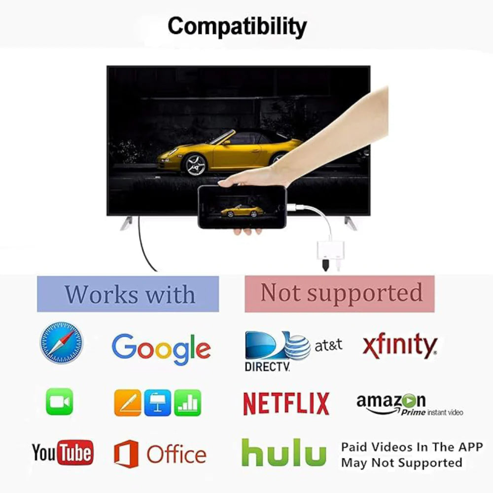 Adaptador Compatible para Iphone