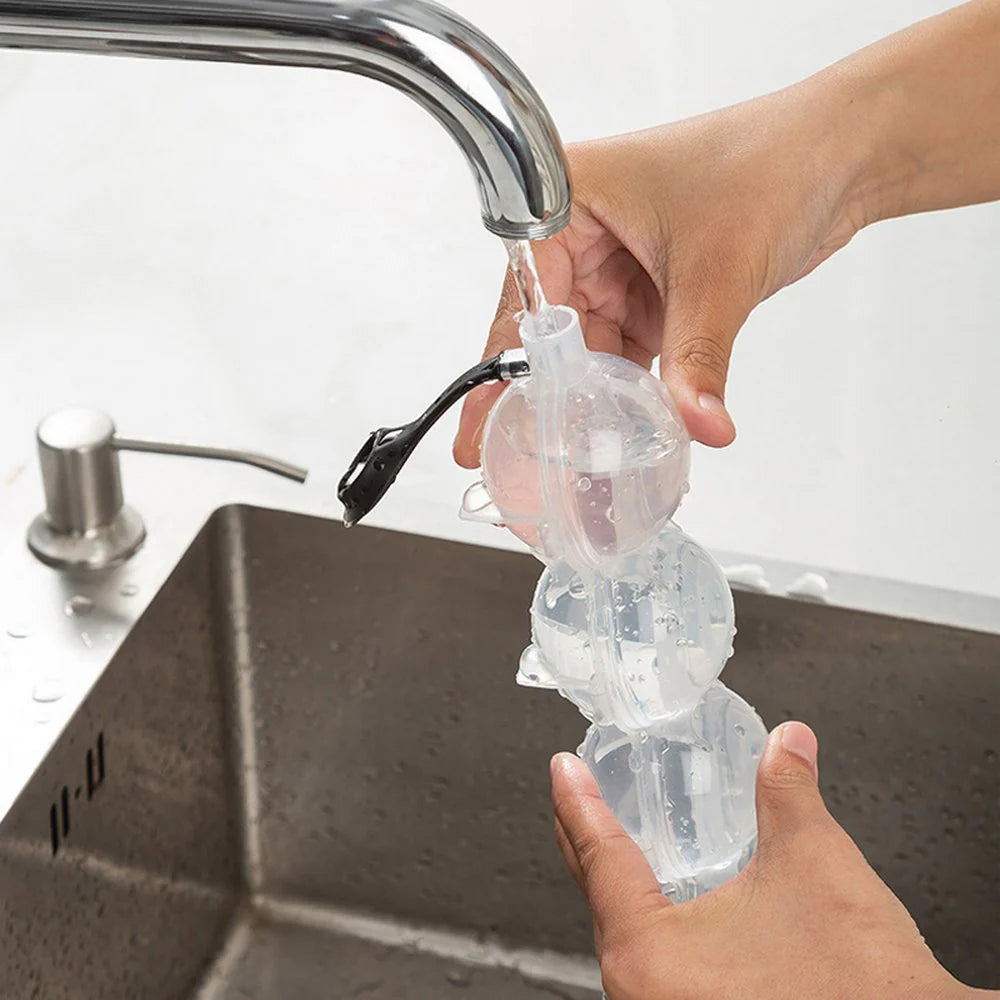 Molde para hacer 4 bolas de hielo