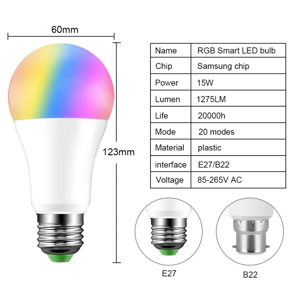 Bombilla Inteligente RGB