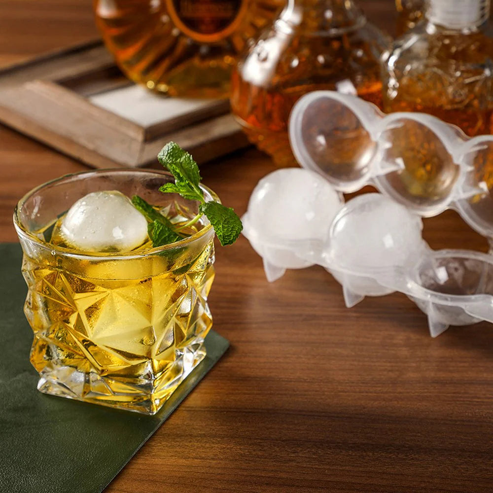 Molde para hacer 4 bolas de hielo