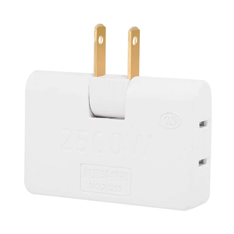 Adaptador Rotable de Corriente 3 en 1