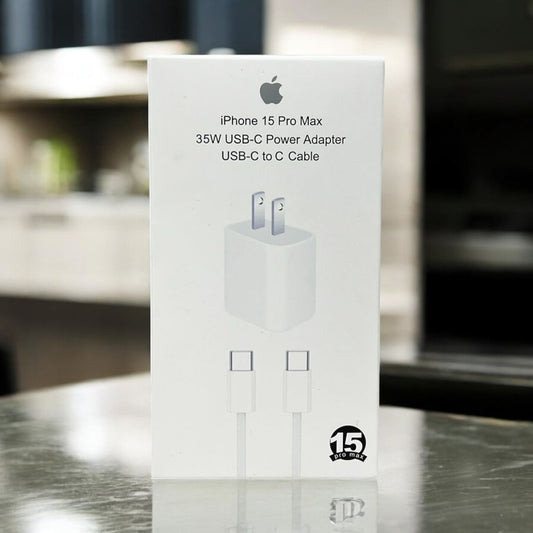 Cargador iPhone 15 Pro Max 35W