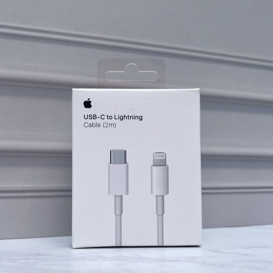 Cable de carga iPhone Tipo C a Lightning certificado (2 m)
